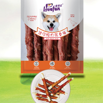 迷你鸭肉能量棒